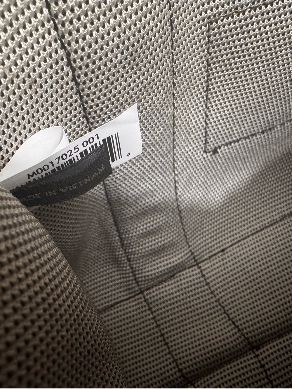 Marc Jacobs Black and White Mini 'The Tote Bag' Canvas Crossbody - Picture 7 of 7